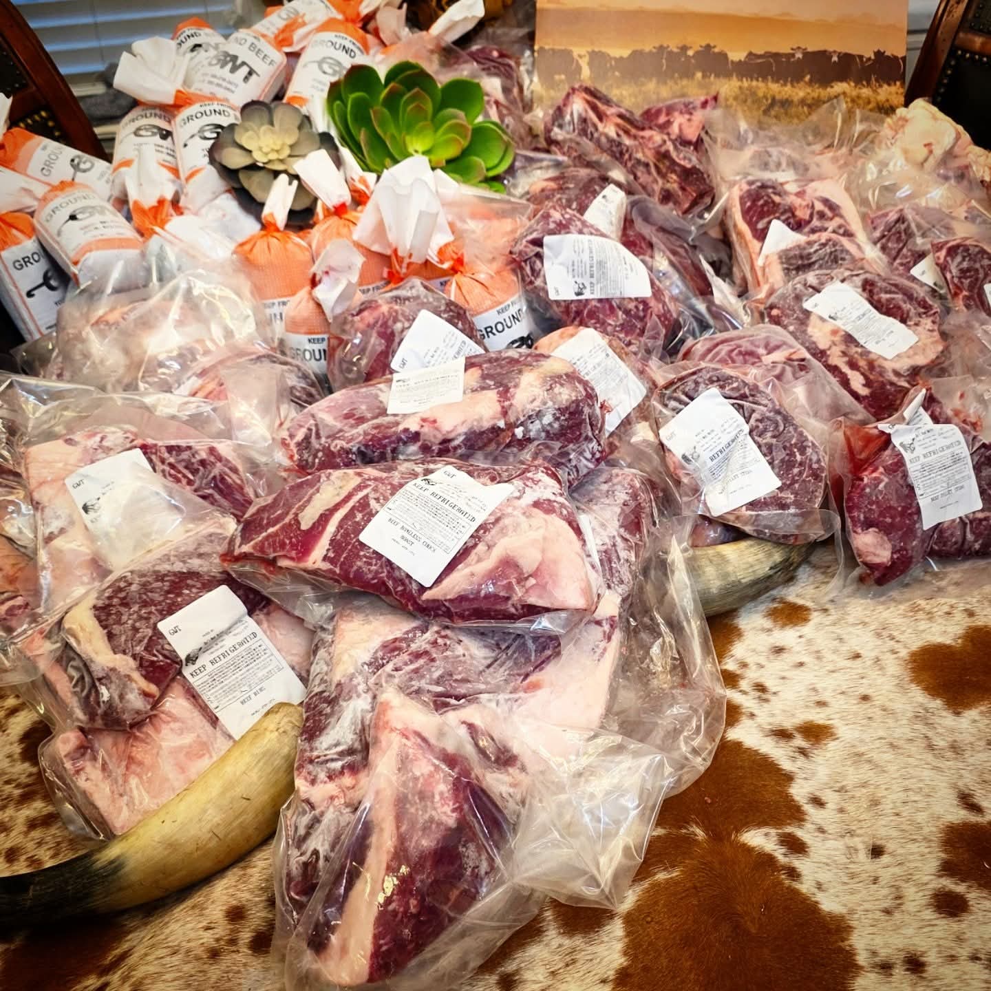 1/4 beef bundle share